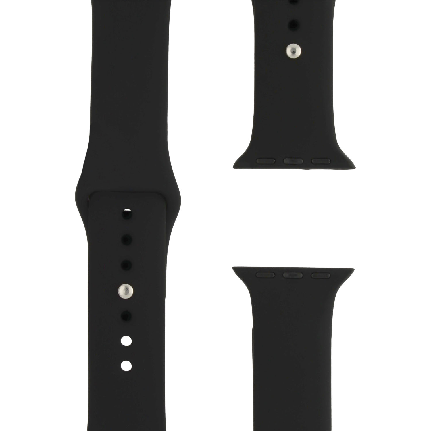 Apple Watch Sportarmband schwarz